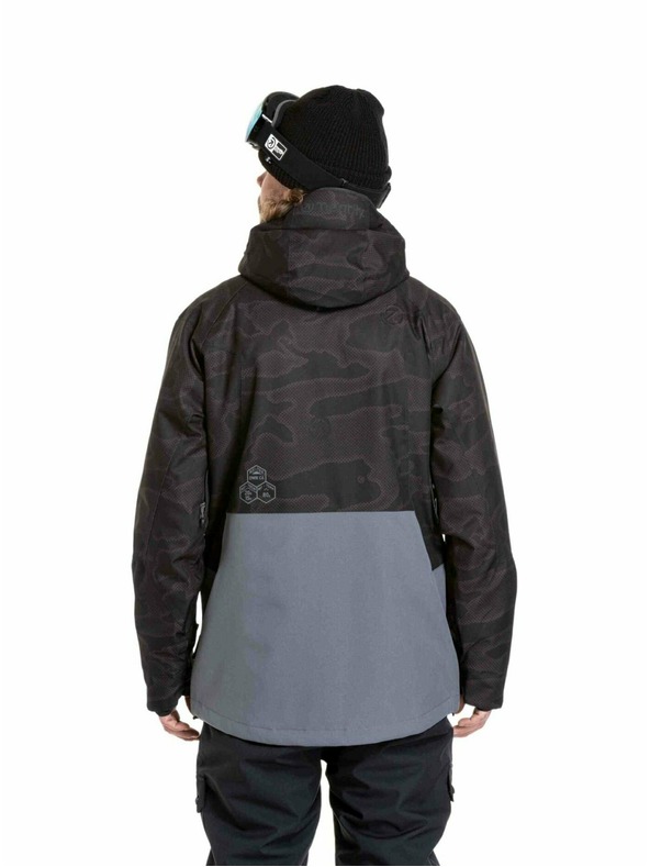 Meatfly Meatfly férfi SNB & SKI kabát Cronos Morph Black