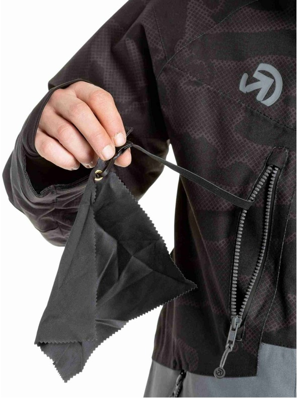 Meatfly Meatfly férfi SNB & SKI kabát Cronos Morph Black