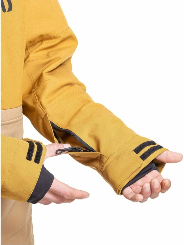 Meatfly Meatfly férfi SNB & SKI kabát Vertigo Wood / Tan