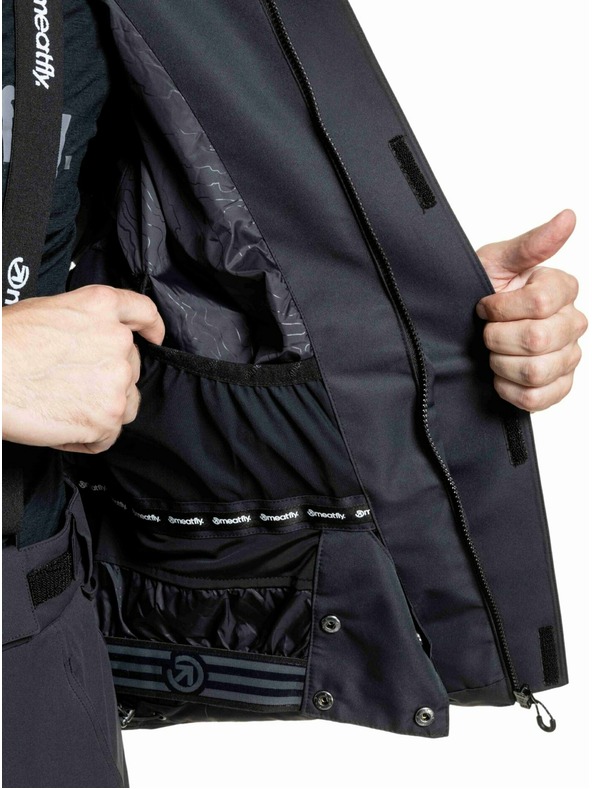 Meatfly Meatfly férfi SNB & SKI kabát Acha Black
