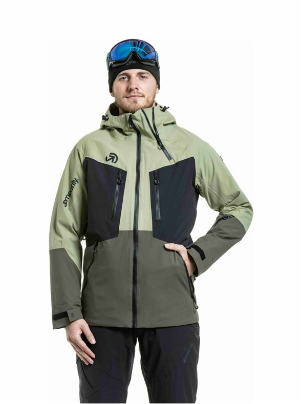Meatfly Meatfly férfi SNB & SKI kabát Cronos Olive Light / Olive Dark