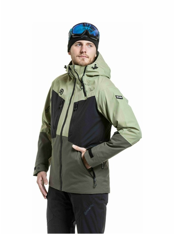 Meatfly Meatfly férfi SNB & SKI kabát Cronos Olive Light / Olive Dark