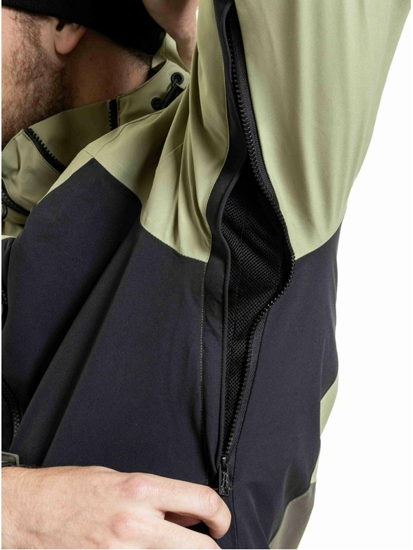 Meatfly Meatfly férfi SNB & SKI kabát Cronos Olive Light / Olive Dark