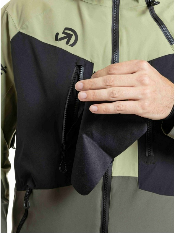Meatfly Meatfly férfi SNB & SKI kabát Cronos Olive Light / Olive Dark