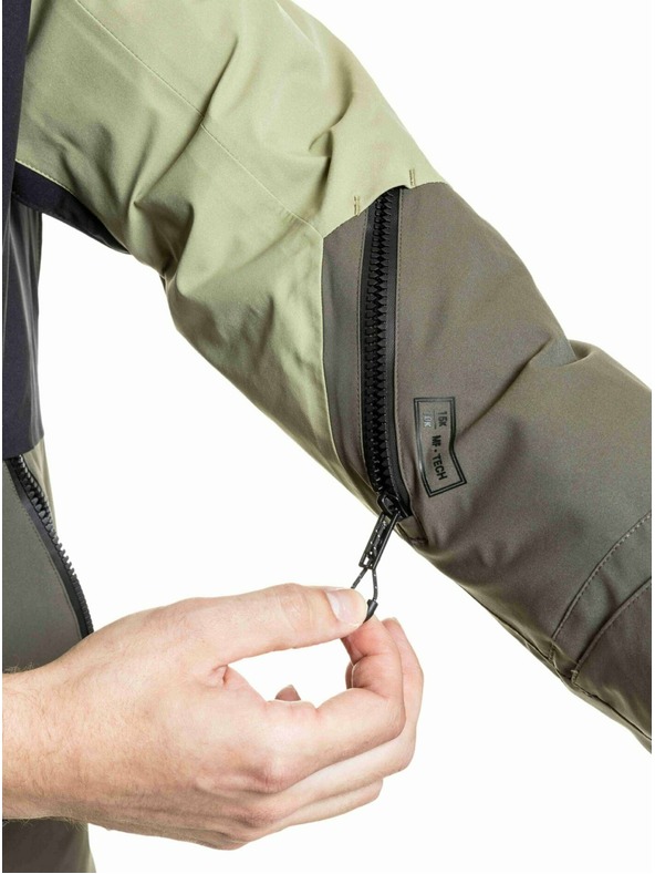 Meatfly Meatfly férfi SNB & SKI kabát Cronos Olive Light / Olive Dark