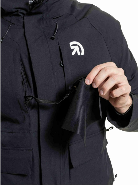 Meatfly Meatfly férfi SNB & SKI kabát Vertigo Black