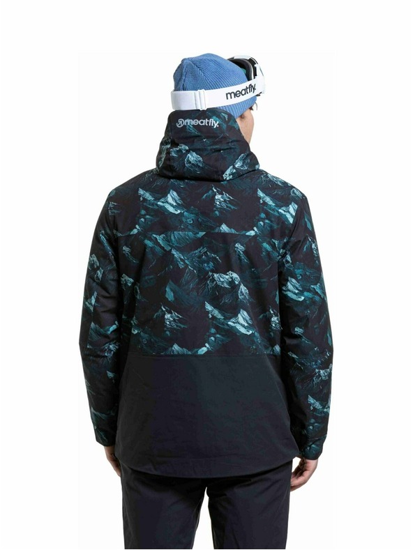 Meatfly Meatfly férfi SNB & SKI kabát Manifold Green Mountains