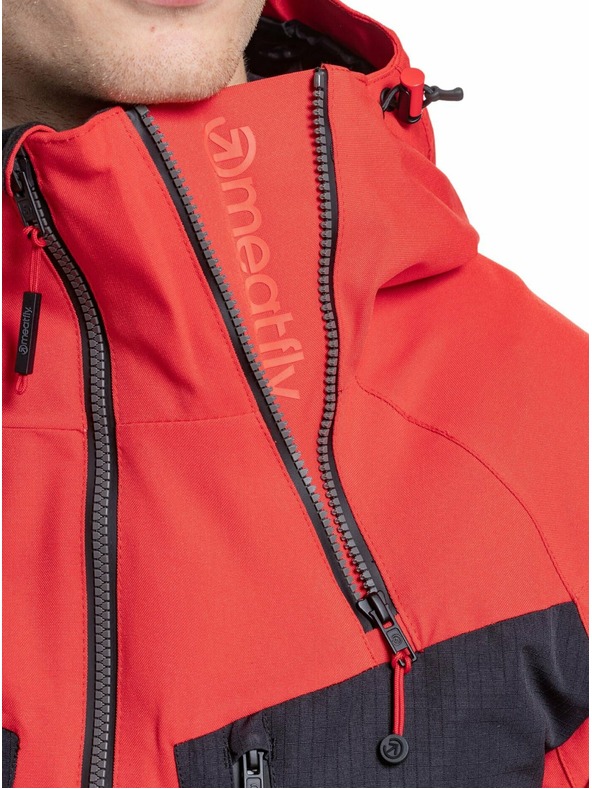 Meatfly Meatfly férfi SNB & SKI kabát Cronos Ferrari Red/Dark Grey