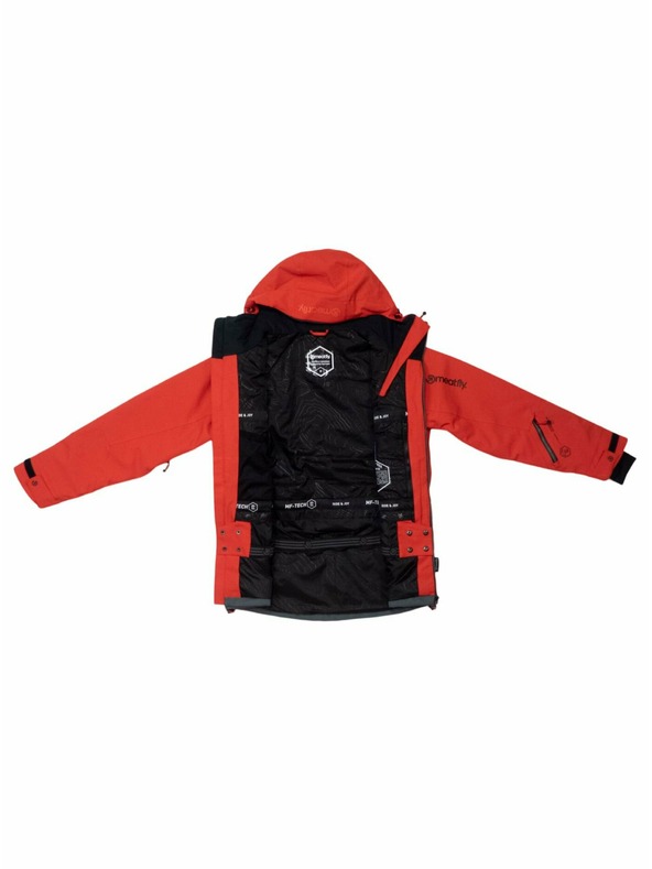Meatfly Meatfly férfi SNB & SKI kabát Cronos Ferrari Red/Dark Grey