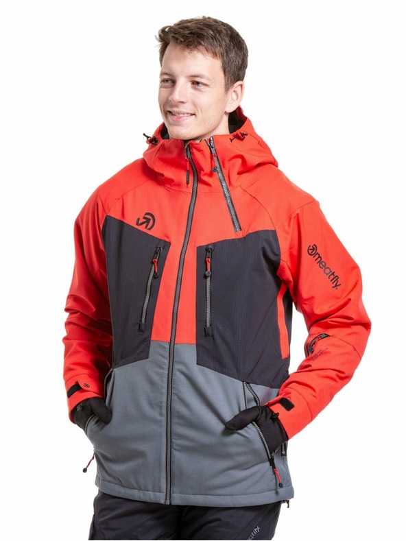 Meatfly Meatfly férfi SNB & SKI kabát Cronos Ferrari Red/Dark Grey