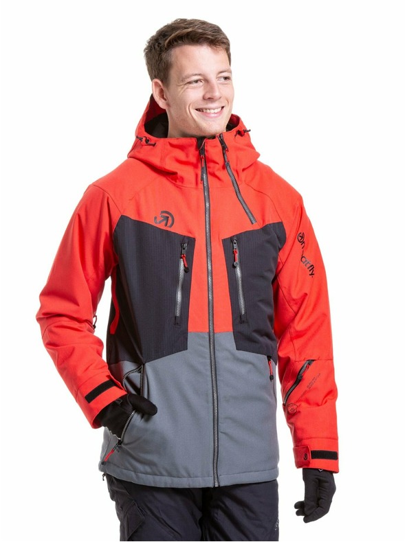 Meatfly Meatfly férfi SNB & SKI kabát Cronos Ferrari Red/Dark Grey
