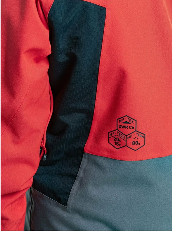 Meatfly Meatfly férfi SNB & SKI kabát Cronos Ferrari Red/Dark Grey