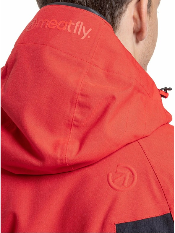 Meatfly Meatfly férfi SNB & SKI kabát Cronos Ferrari Red/Dark Grey
