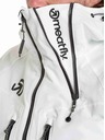 Meatfly Meatfly férfi SNB & SKI kabát Cronos White / Morph Black