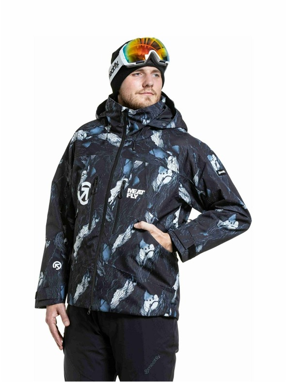 Meatfly Meatfly férfi SNB & SKI kabát Shader Deep Lake