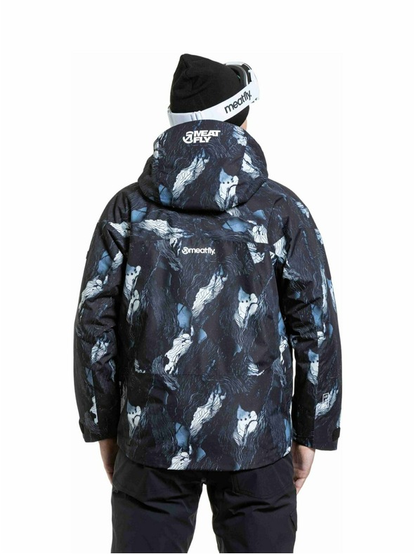 Meatfly Meatfly férfi SNB & SKI kabát Shader Deep Lake
