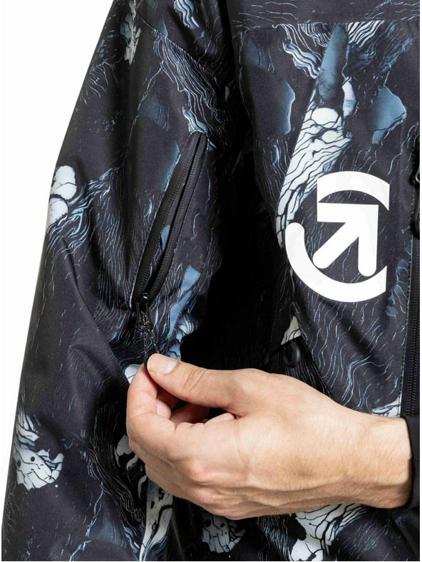 Meatfly Meatfly férfi SNB & SKI kabát Shader Deep Lake