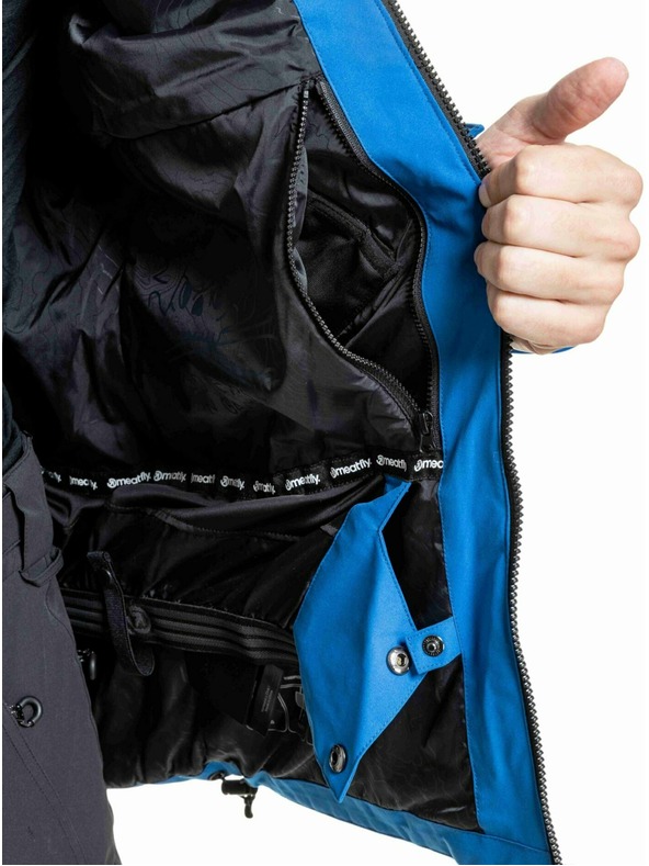 Meatfly Meatfly férfi SNB & SKI kabát Cronos Blue Sky