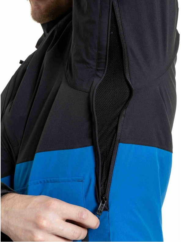 Meatfly Meatfly férfi SNB & SKI kabát Vertigo Black / Blue Sky