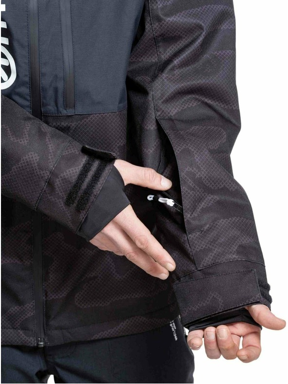 Meatfly Meatfly férfi SNB & SKI kabát Manifold Morph Black