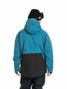 Meatfly Meatfly férfi SNB & SKI kabát Cronos Black / Deep Ocean