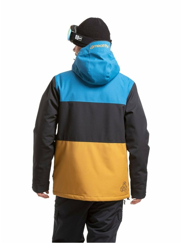 Meatfly Meatfly férfi SNB & SKI kabát Manifold Wood / Blue