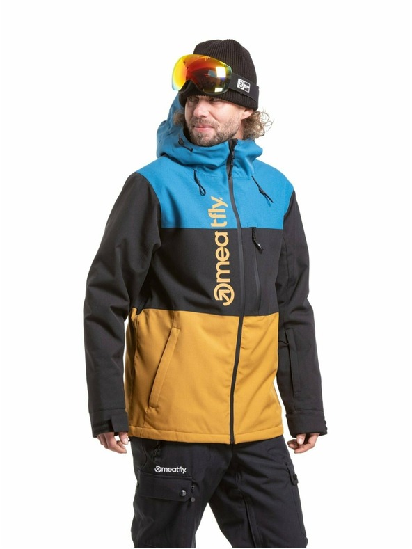 Meatfly Meatfly férfi SNB & SKI kabát Manifold Wood / Blue