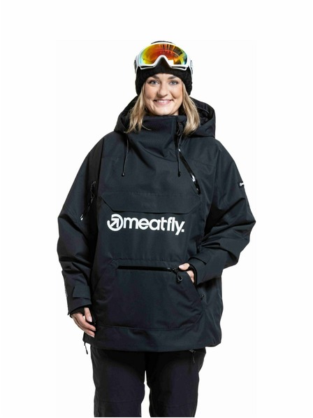 Meatfly Meatfly uniszex SNB & SKI kabát Maddie Black