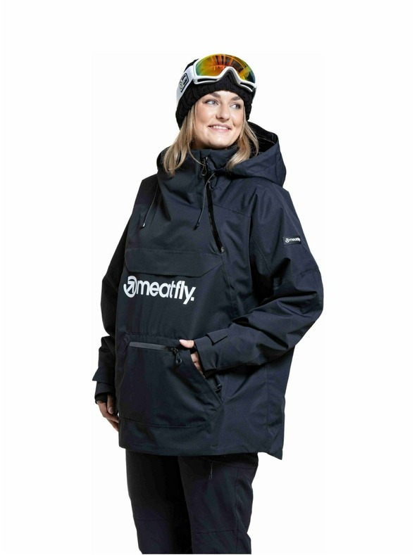 Meatfly Meatfly uniszex SNB & SKI kabát Maddie Black