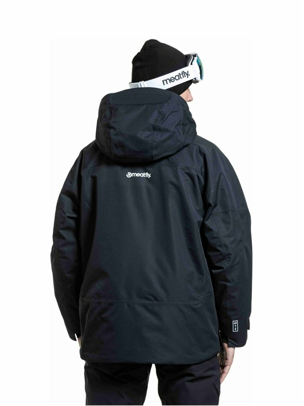 Meatfly Meatfly uniszex SNB & SKI kabát Maddie Black