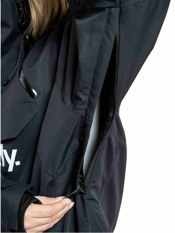 Meatfly Meatfly uniszex SNB & SKI kabát Maddie Black