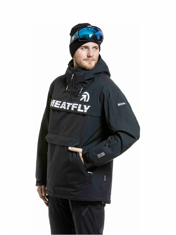 Meatfly Meatfly férfi SNB & SKI kabát Zenith Black