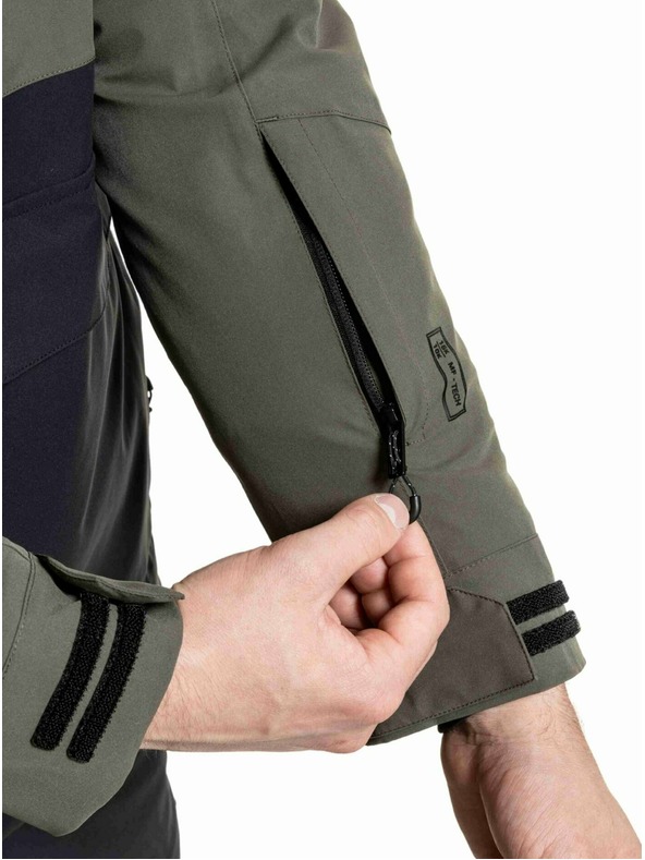 Meatfly Meatfly férfi SNB & SKI kabát Vertigo Olive Dark / Black