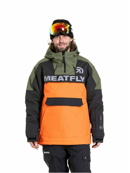 Meatfly Meatfly férfi SNB & SKI kabát Zenith Orange / Black