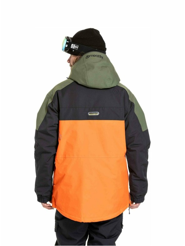 Meatfly Meatfly férfi SNB & SKI kabát Zenith Orange / Black