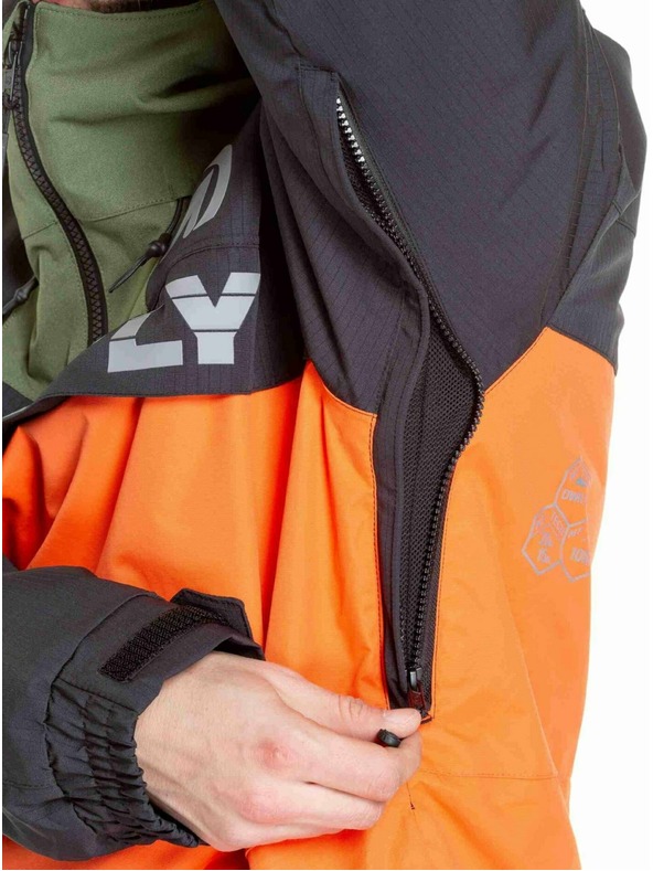 Meatfly Meatfly férfi SNB & SKI kabát Zenith Orange / Black