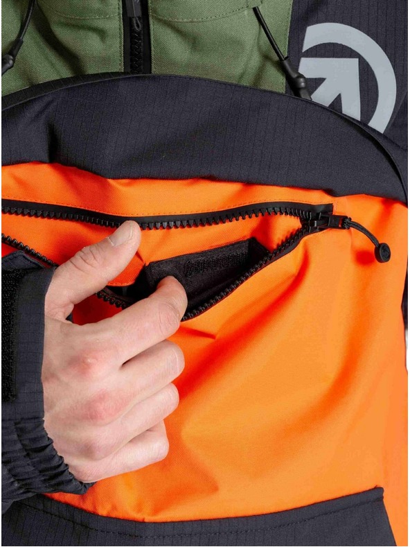 Meatfly Meatfly férfi SNB & SKI kabát Zenith Orange / Black