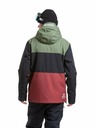 Meatfly Meatfly férfi SNB & SKI kabát Manifold Bronze Green / Merlot