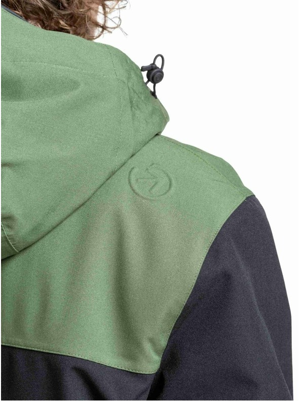 Meatfly Meatfly férfi SNB & SKI kabát Manifold Bronze Green / Merlot