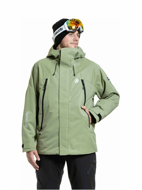 Meatfly Meatfly férfi SNB & SKI kabát Acha Olive Light