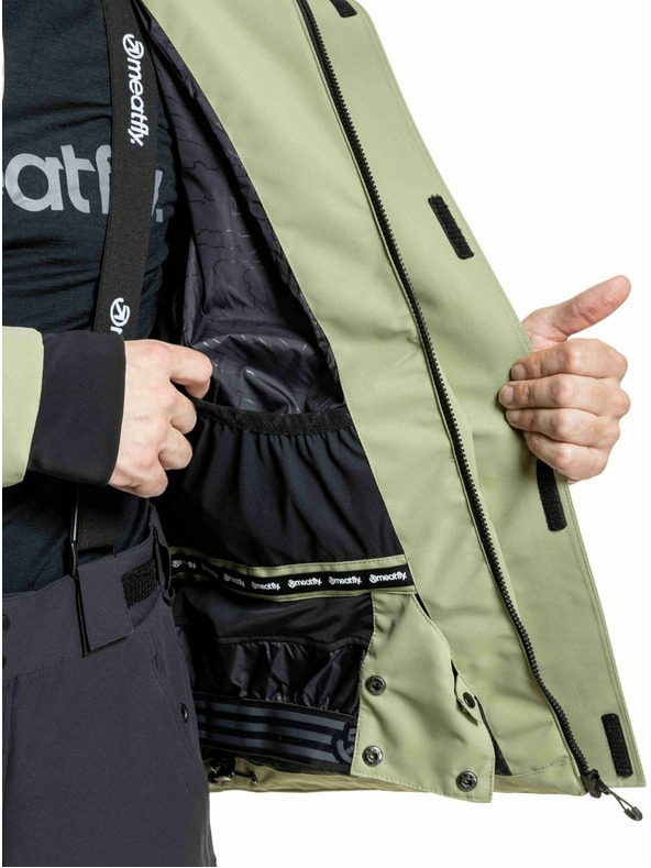 Meatfly Meatfly férfi SNB & SKI kabát Acha Olive Light