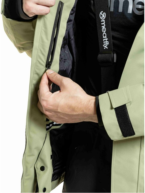 Meatfly Meatfly férfi SNB & SKI kabát Acha Olive Light