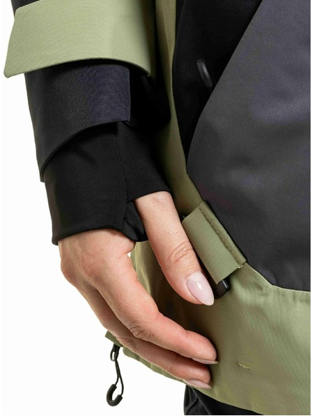 Meatfly Meatfly uniszex SNB & SKI kabát Maddie Black / Olive Light