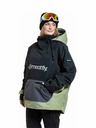 Meatfly Meatfly uniszex SNB & SKI kabát Maddie Black / Olive Light