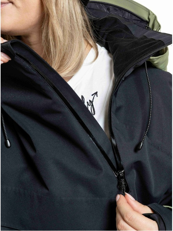 Meatfly Meatfly uniszex SNB & SKI kabát Maddie Black / Olive Light