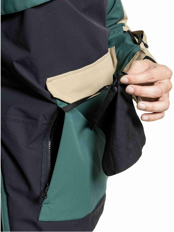 Meatfly Meatfly férfi SNB & SKI kabát Zenith Black / Safari