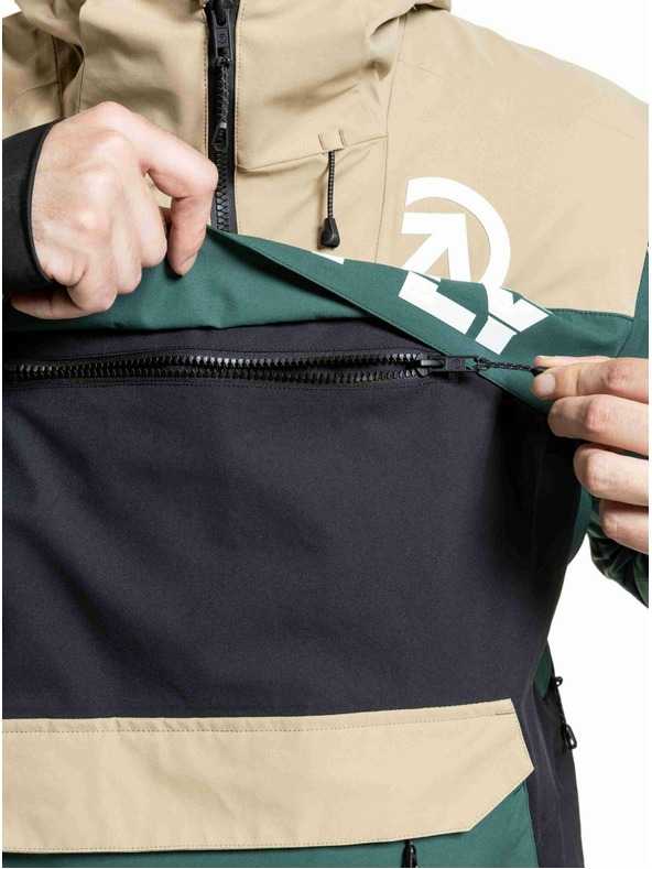 Meatfly Meatfly férfi SNB & SKI kabát Zenith Black / Safari