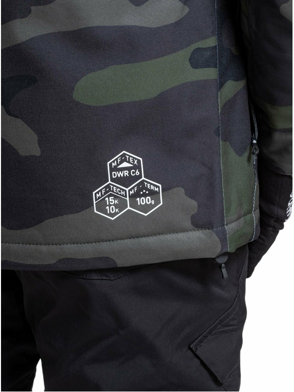 Meatfly Meatfly férfi SNB & SKI kabát Manifold Rampage Camo