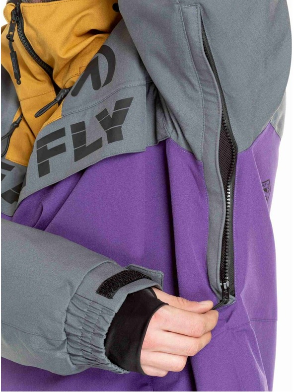 Meatfly Meatfly férfi SNB & SKI kabát Zenith Dark Grey / Petunia