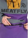 Meatfly Meatfly férfi SNB & SKI kabát Zenith Dark Grey / Petunia